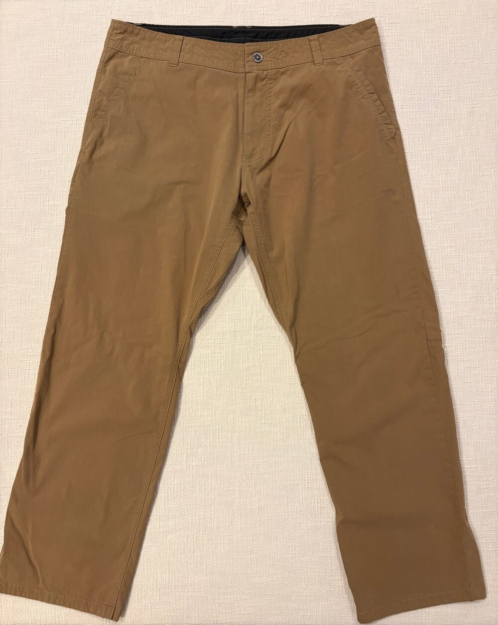 KÜHL Men's Tan Stretch Pants 38x30 Cotton Nylon Spandex